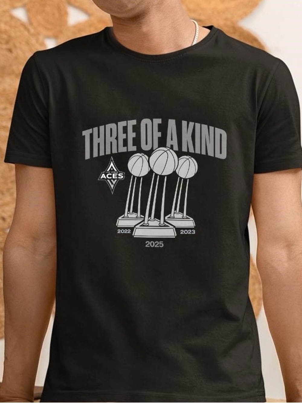 Las Vegas Aces Trophy three of a kind shirt
